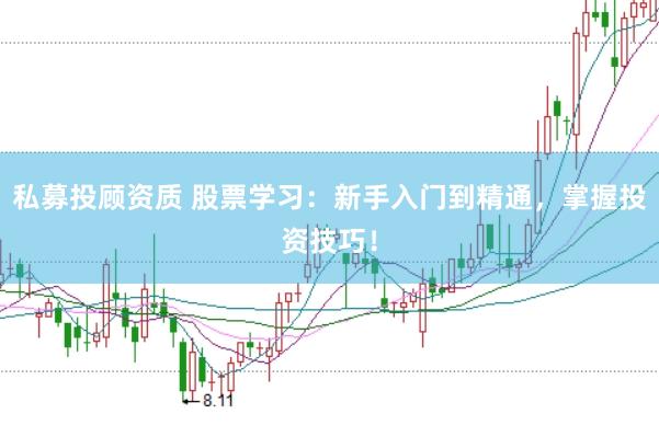 私募投顾资质 股票学习：新手入门到精通，掌握投资技巧！