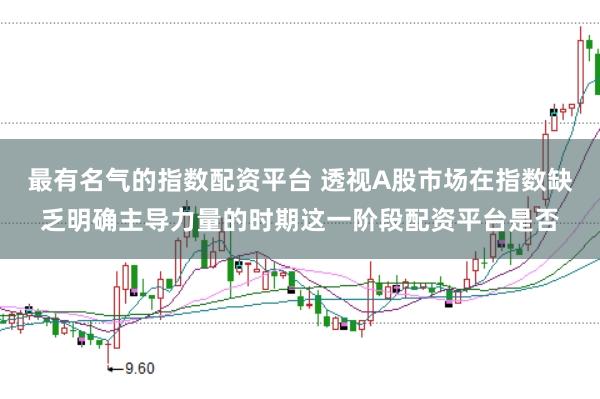 最有名气的指数配资平台 透视A股市场在指数缺乏明确主导力量的时期这一阶段配资平台是否