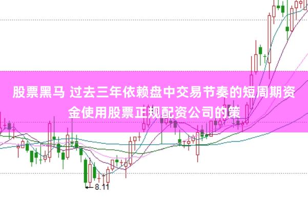 股票黑马 过去三年依赖盘中交易节奏的短周期资金使用股票正规配资公司的策