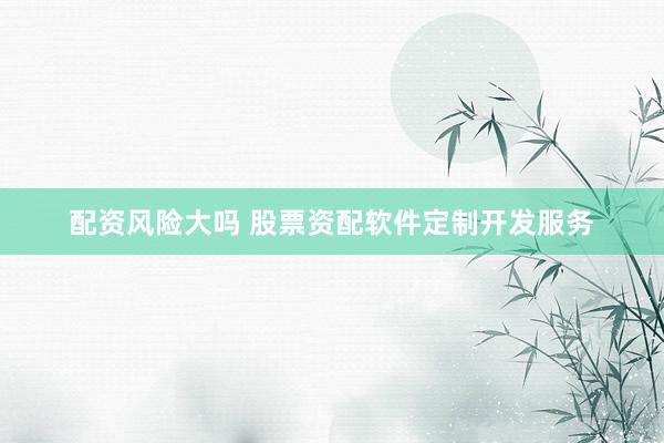 配资风险大吗 股票资配软件定制开发服务